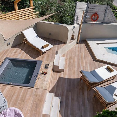 Verekinthos Villas - Pool, Hot Tub, Bbq, Kids Playground, Stunning Mountain Views Yerolakkos ภายนอก รูปภาพ