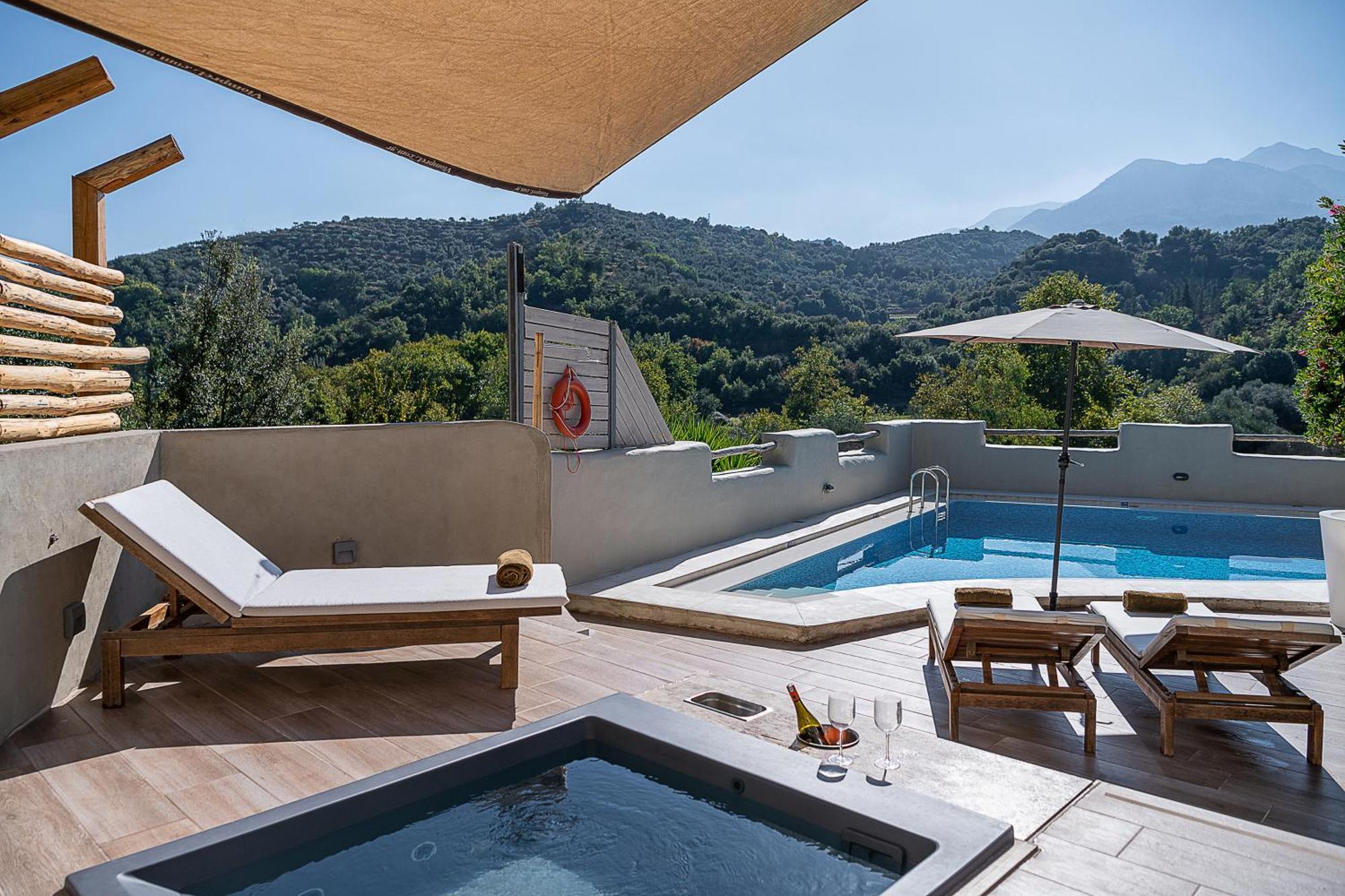 Verekinthos Villas - Pool, Hot Tub, Bbq, Kids Playground, Stunning Mountain Views Yerolakkos ภายนอก รูปภาพ